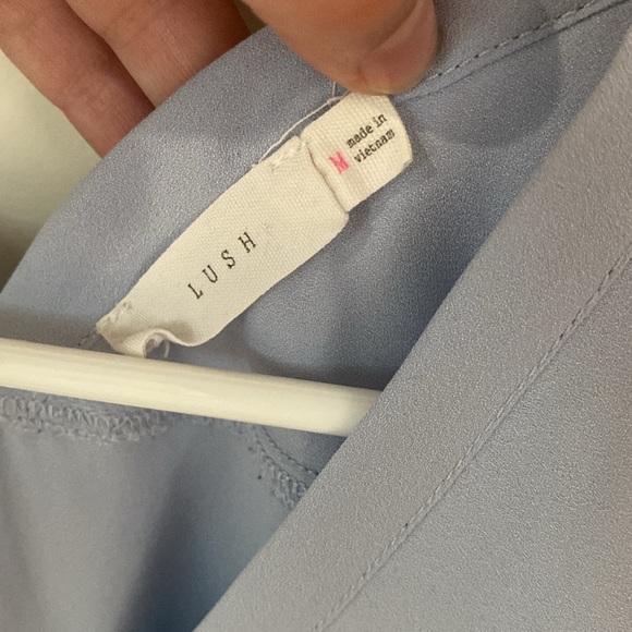 Light Blue Tank Blouse - Picture 3 of 3